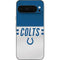 NFL Indianapolis Colts White Striped Pixel 9 Pro XL Skin
